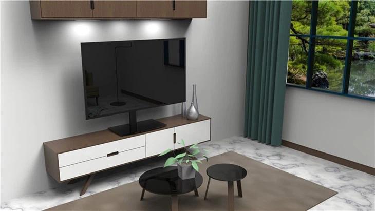 Swivel Desktop TV Stand factory